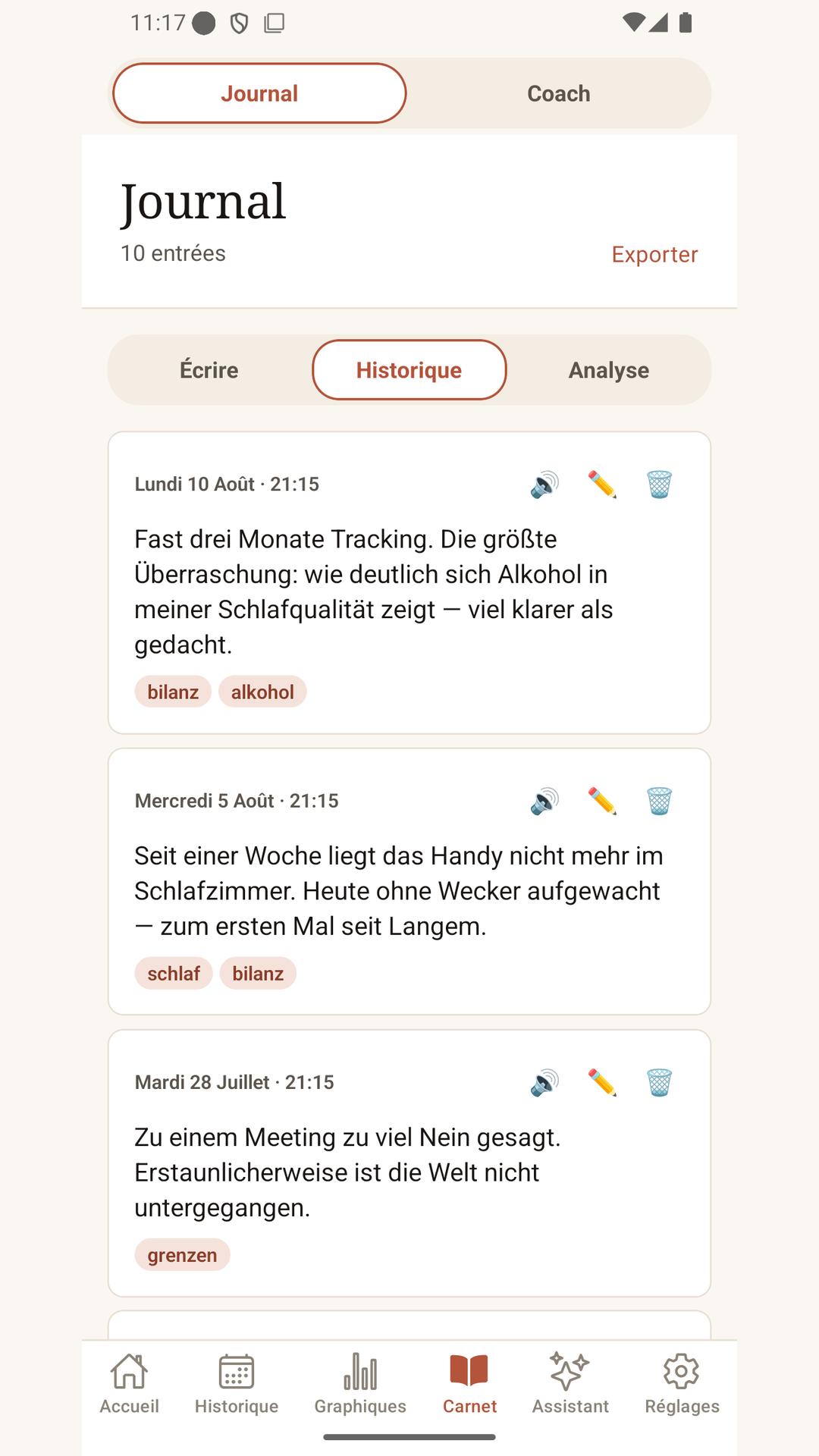 Journal